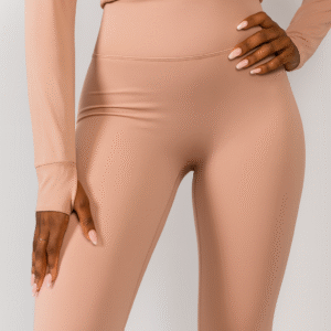 BALMIC HIGH-WAIST LEGGINGS (CREAM / BLUSH / BLACK)